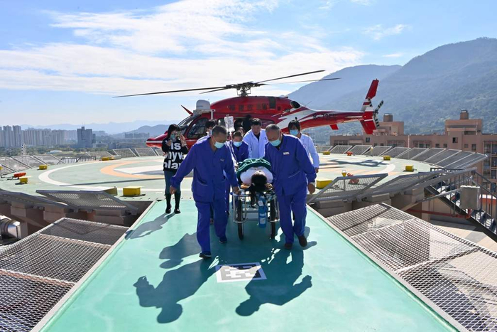 地空医护人员交接