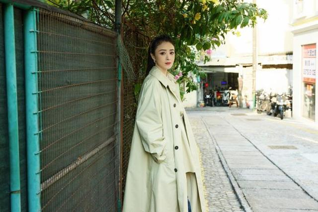 演员蒋欣。受访人供图