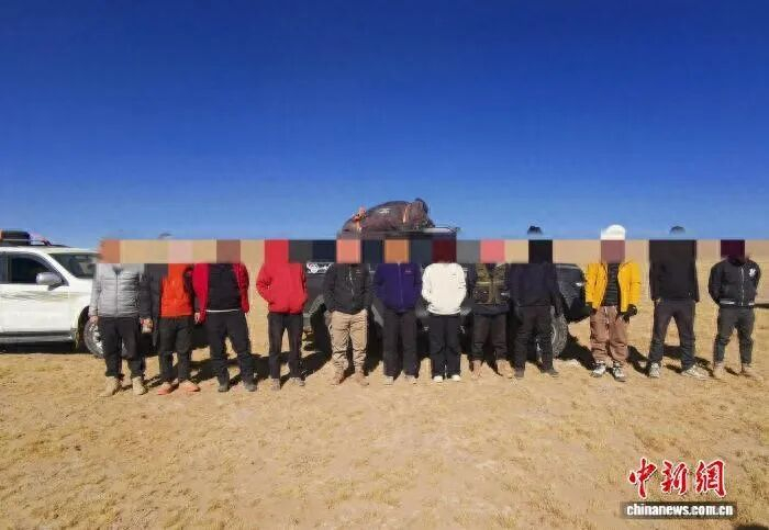 图为非法穿越者