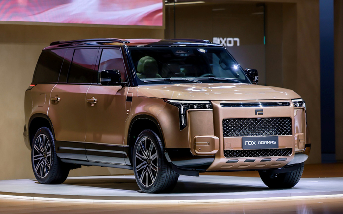 极石汽车新车。 新京报贝壳财经记者 白昊天 摄