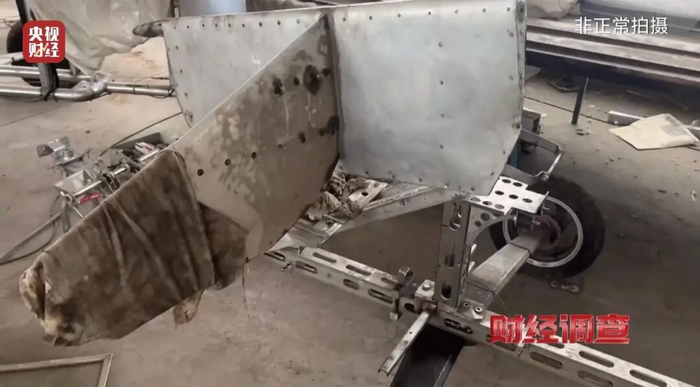 生产车间：面条作坊。央视财经 图