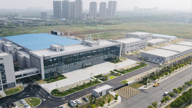 华瑞微半导体位于滁州市的晶圆厂。受访者供图