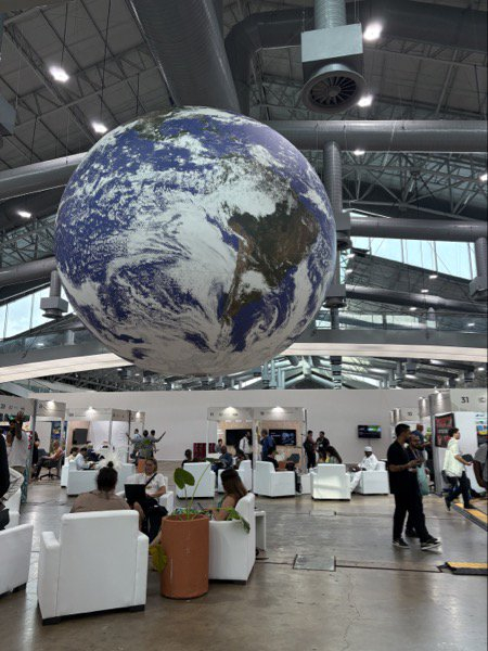 COP30场馆内。受访者供图