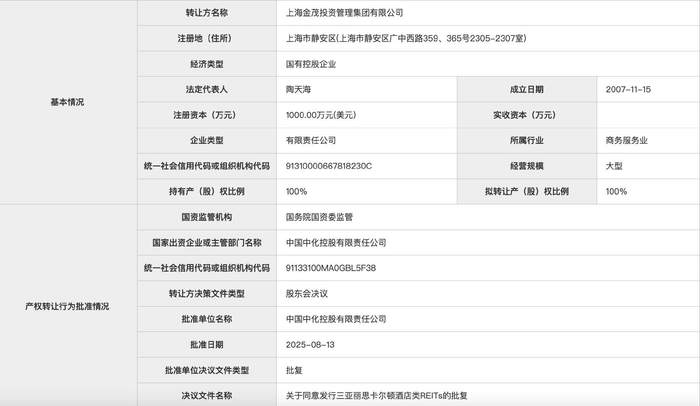 界面新闻截图自北京产权交易所官网。