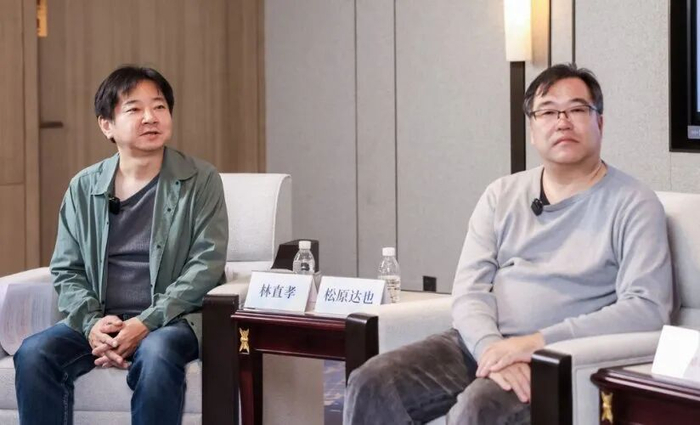 林直孝（左）与松原达也（右）