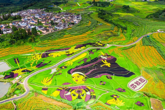 司莫拉，佤语当中的意思为“幸福的地方”。云南省住房和城乡建设厅 供图