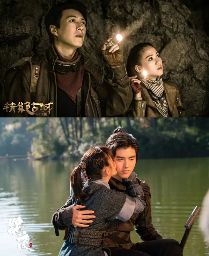 《鬼吹灯之精绝古城》、《将夜》（图源：豆瓣）