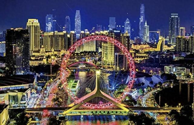 天津市“海河夜游”项目美景。马宬摄