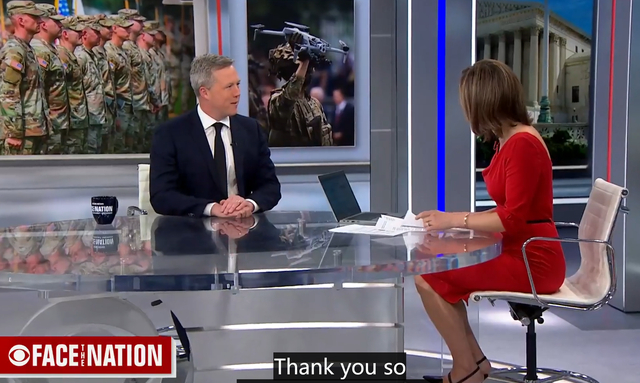 美陆军部长：将以难以置信速度赶超中国无人机。CBS电视台截图 