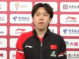 国乒8-2法国采访！莎头谈双打，王曼昱不满失误，梁靖崑谈被逆转