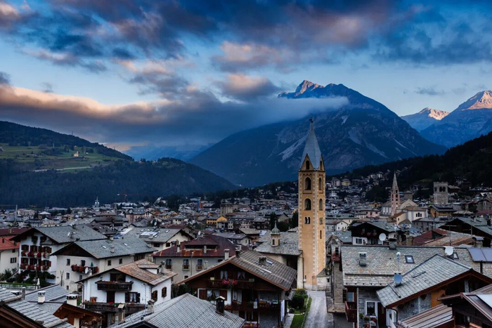 ▲2026年米兰-科尔蒂纳冬奥会的高山滑雪村