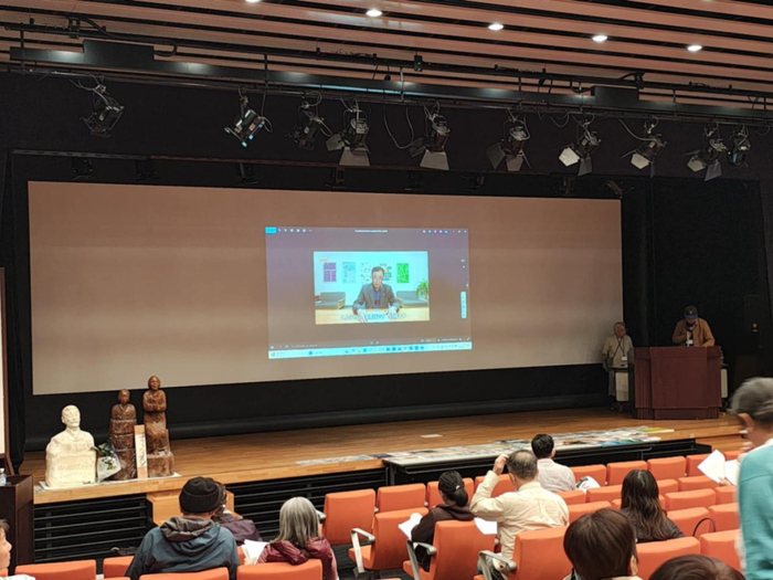 冲绳南京大屠杀追悼集会现场