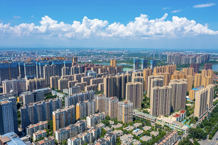 运城市航拍图。（图片来源：运城市文旅局）