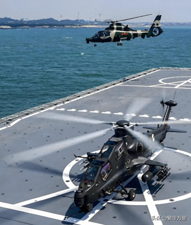 解放军海军,武直10舰载型,浅灰色涂装,已经毫无悬念?|武直10|武装直升机|直升机|解放军海军|两栖攻击舰_新浪新闻