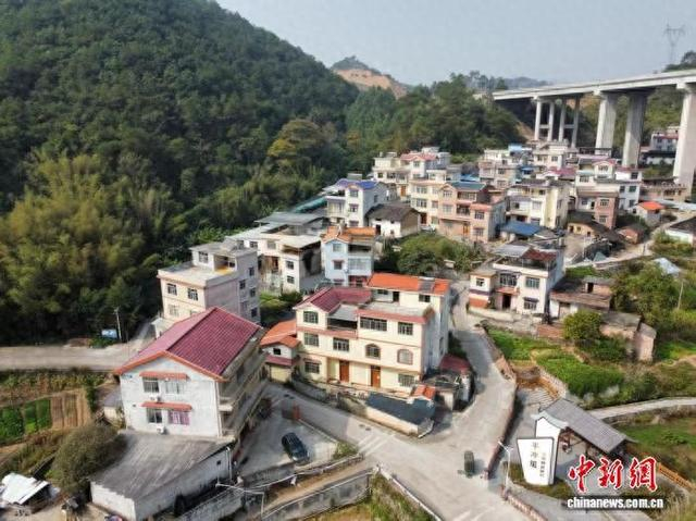 图为梧州市蒙山县水库移民村现状。韦春梅 摄