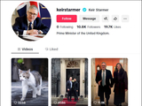 禁政府用TikTok，英首相斯塔默却开通TikTok账号