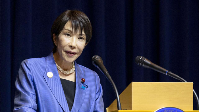 高市早苗 资料图片 韩媒报道配图