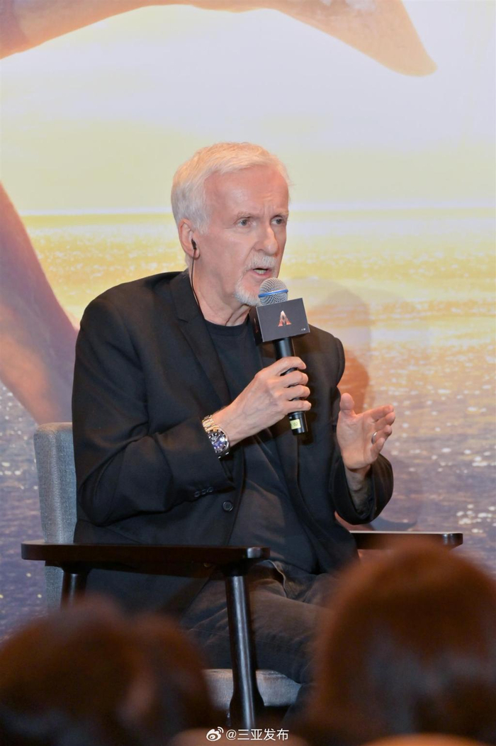 卡梅隆。图片来自@三亚发布