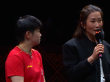 孙颖莎晋级八强采访！没想到横扫，展望长崎美柚，谈混双重提默契