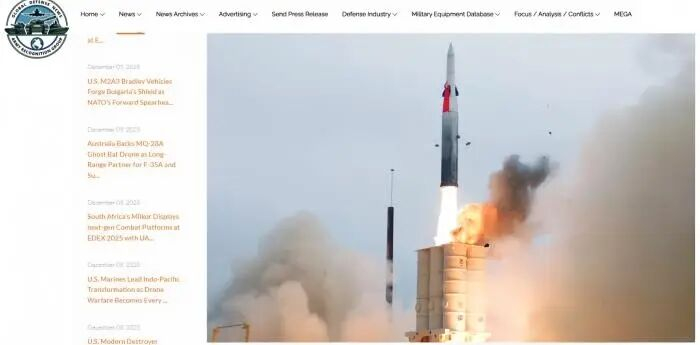 “箭-3”试射。图/比利时“陆军知识”网站