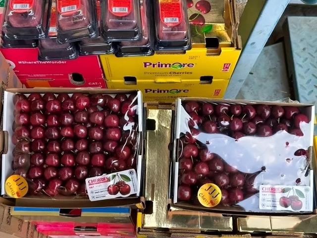 3J车厘子。图/九派新闻 曾怡婷