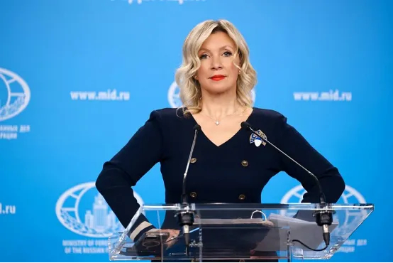 扎哈罗娃 资料图 图源：俄外交部网站