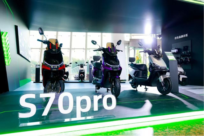 绿源电动车。受访者供图