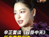 辛芷蕾分享日掛中天创作感受