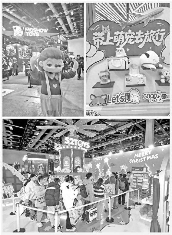 潮玩卡牌、宠物出行等新消费场景热度持续攀升。曹晨/摄