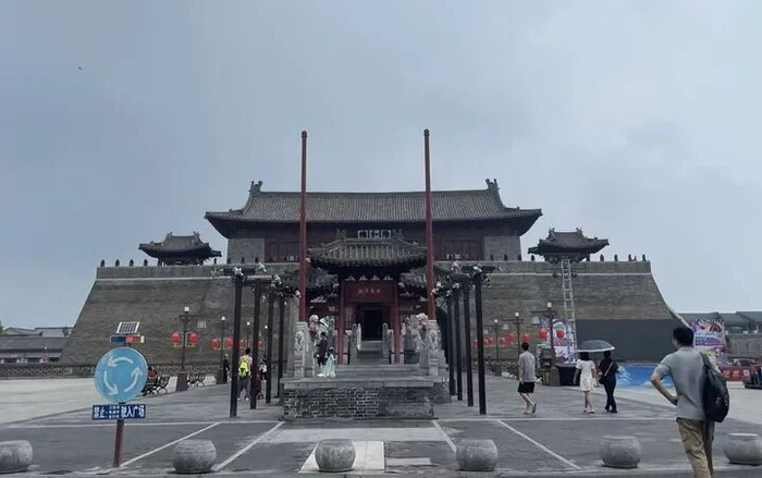 图为正定阳和楼。新华社记者 杜白羽 摄