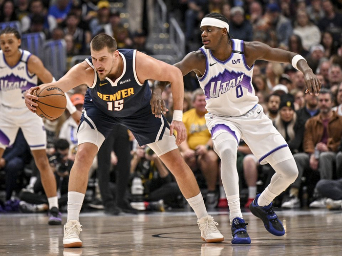 三分雨狂轰！掘金135-112轻取爵士，24记三分平队史+约基奇三双统治全场