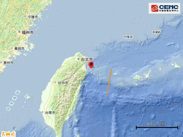 来源：@中国地震台网速报