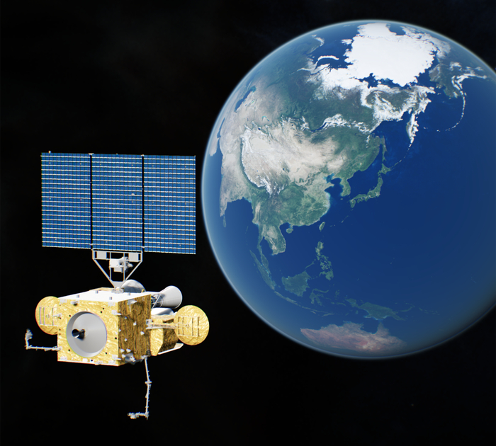 风云四号C星示意图。航天科技集团八院供图