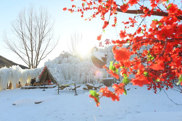 “北京雪乡”门头沟区清水镇。门头沟区委宣传部供图