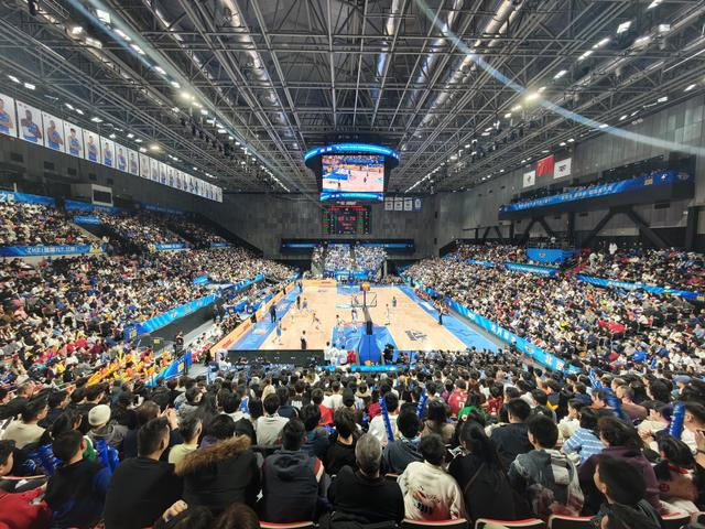 比赛现场。北京首钢篮球俱乐部供图
