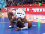 CBA强度这么大？国手后卫遭九阴白骨爪袭击，面部血痕累累不犯规