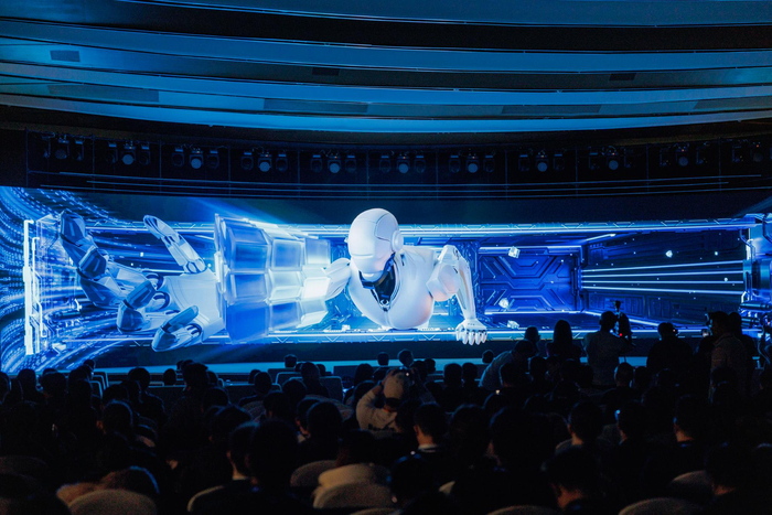 1月5日，北京举行人工智能创新高地建设推进会，发布首批人工智能创新街区。新京报记者 王子诚 摄