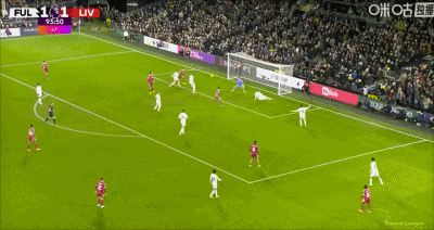 93分53秒，加克波进球是英超有统计来第4晚领先但没赢的进球