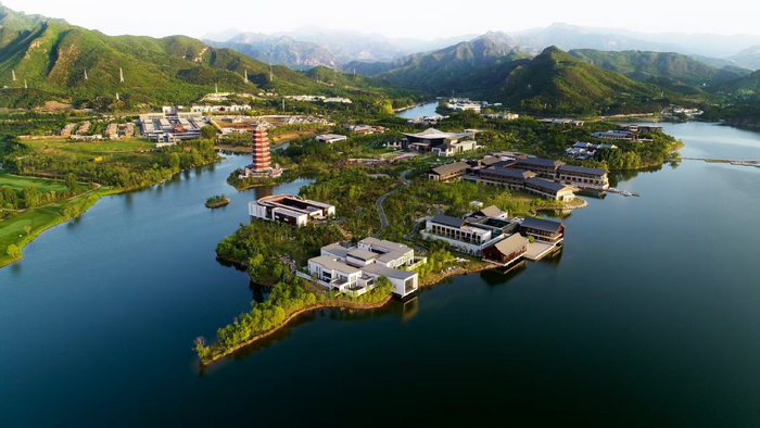 北京雁栖湖国际会都旅游度假区。怀柔区委宣传部供图