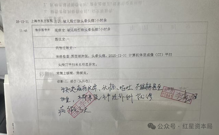 年终奖“领导拿30万、员工仅1万”,员工称直播谈话时被总经理袭击致脑震荡!双方均报警_快讯_第6张_纵横网 年终奖“领导拿30万、员工仅1万”,员工称直播谈话时被总经理袭击致脑震荡!双方均报警_https://www.izongheng.net_快讯_第6张