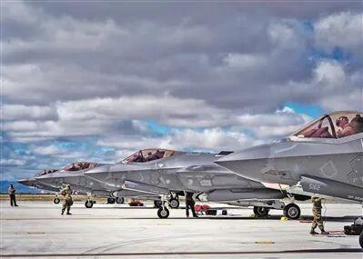 资料图：美军F-35A战斗机参加“敏捷战斗部署”演习（来源：中国国防报）