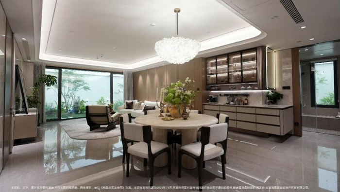 北京隅海岄样板间。企业供图