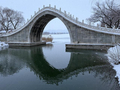 北京晨雪，浪漫如诗