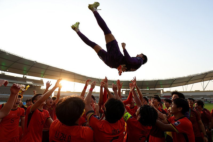 李昊当数U23国足晋级四强的最大功臣