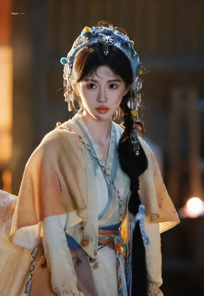 250831 鞠婧祎新剧引发粉丝热烈期待,古装造型与演技获