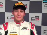 乔治拉塞尔获GP3总冠军后感谢团队分享喜悦
