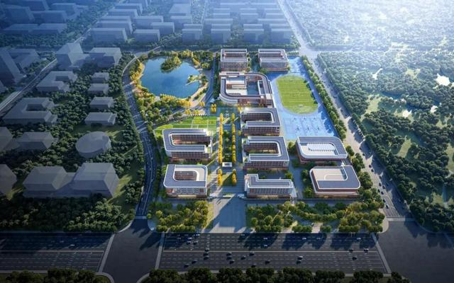 合肥市第九中学高新校区（效果图，具体以最终方案审批为准）