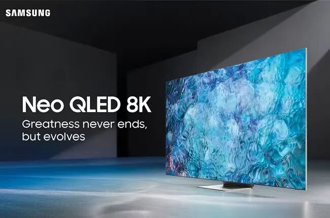 ▲三星在CES 2021线上发布的Neo QLED 8K电视