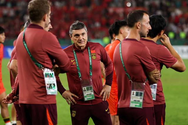 2026U23亚洲杯决赛赛后，U23国足主教练安东尼奥·普切留有遗憾。视觉中国供图