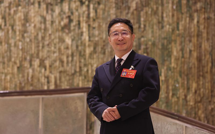 北京市政协委员沈腾。新京报记者 李木易 摄